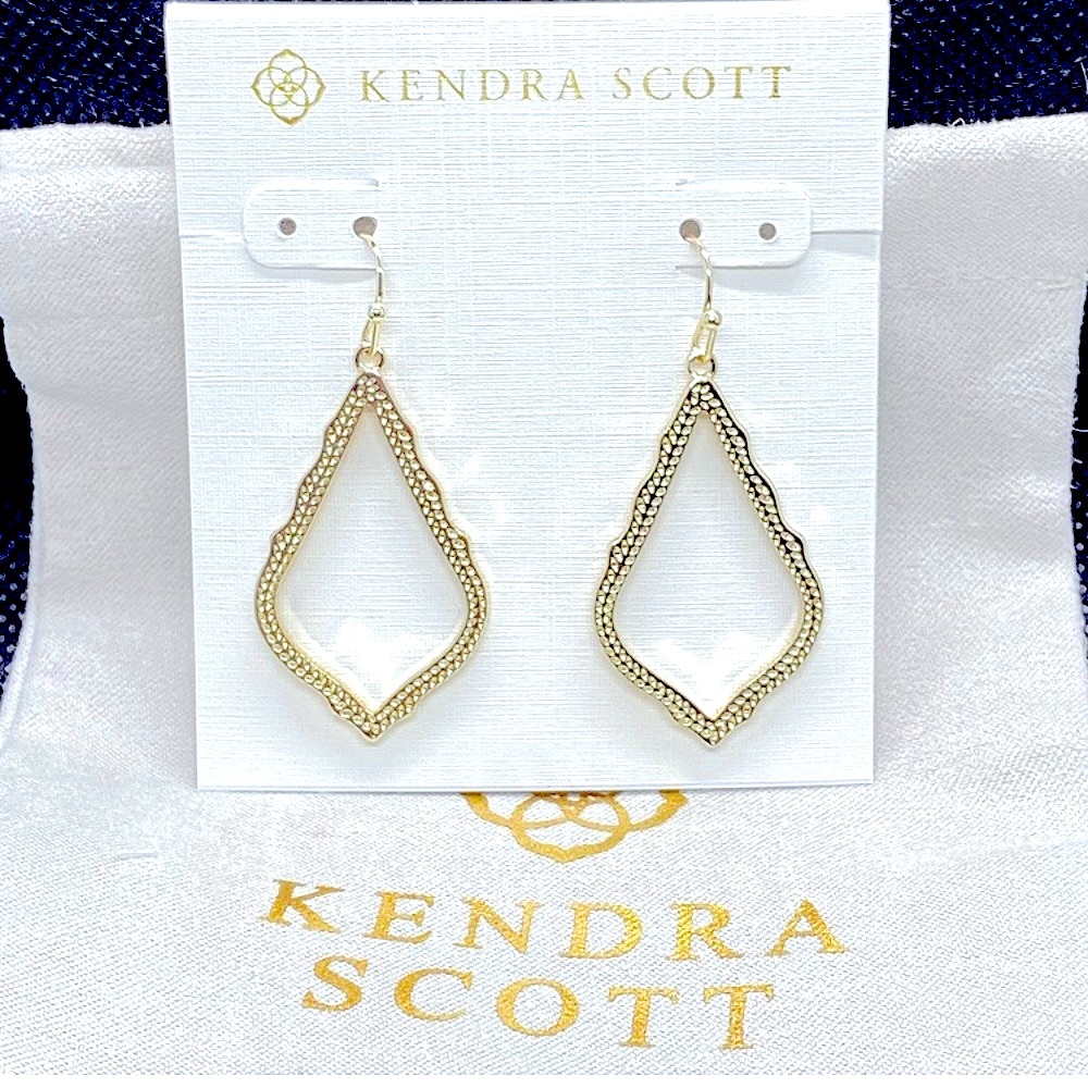 ✂️KENDRA SCOTT Sophia Gold Drop Earrings - Picture 3 of 11